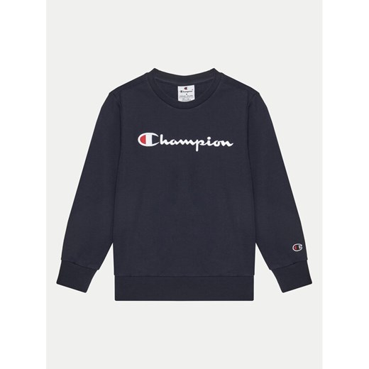Champion Bluza 307030 Granatowy Standard Fit ze sklepu MODIVO w kategorii Bluzy chłopięce - zdjęcie 182705031