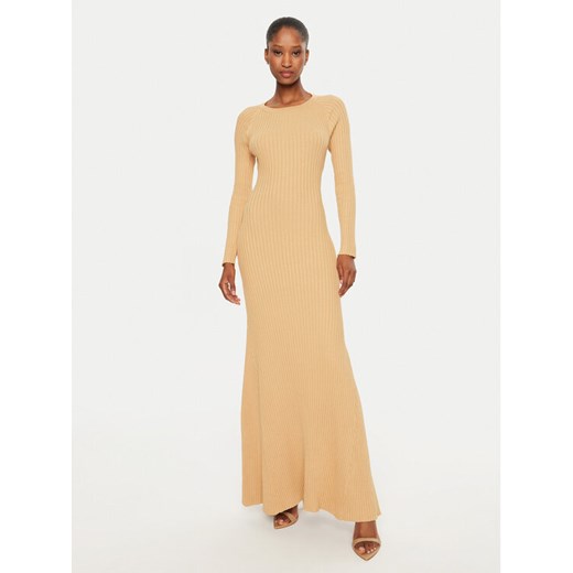 BARDOT Sukienka dzianinowa 59510DB Żółty Slim Fit ze sklepu MODIVO w kategorii Sukienki - zdjęcie 182705063