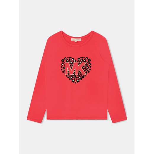 MICHAEL KORS KIDS Bluzka R15202 Różowy Regular Fit ze sklepu MODIVO w kategorii Bluzki dziewczęce - zdjęcie 182705082