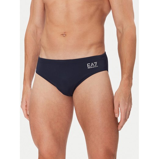 EA7 Emporio Armani Kąpielówki 7M000501 AF14514 MB010 Granatowy ze sklepu MODIVO w kategorii Kąpielówki - zdjęcie 182705083