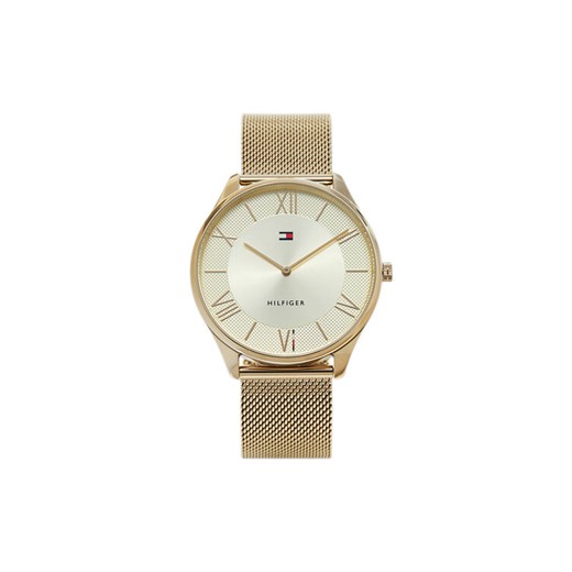 Tommy Hilfiger Zegarek Becker 1710515 Złoty ze sklepu MODIVO w kategorii Zegarki - zdjęcie 182705180