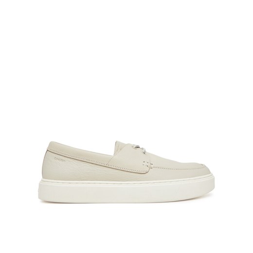 Calvin Klein Mokasyny Hybrid Lace Up Boat Lth HM0HM01812 Écru ze sklepu MODIVO w kategorii Mokasyny męskie - zdjęcie 182705302