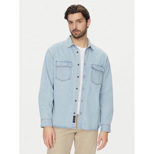 Vans Koszula jeansowa VN000M12IYR1 Niebieski Regular Fit ze sklepu MODIVO w kategorii Koszule męskie - zdjęcie 182705380
