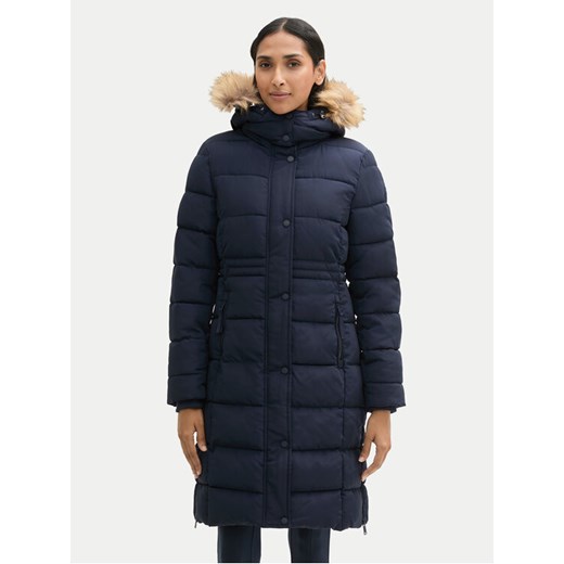 Tom Tailor Kurtka zimowa 1042915 Granatowy Regular Fit ze sklepu MODIVO w kategorii Kurtki damskie - zdjęcie 182705403