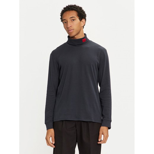 Hugo Golf Derollo224 50479373 Granatowy Slim Fit ze sklepu MODIVO w kategorii Swetry męskie - zdjęcie 182705420