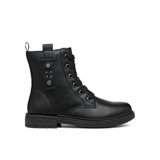 Geox Kozaki Jr Eclair J469QM 0009F C9999 D Czarny ze sklepu MODIVO w kategorii Buty zimowe dziecięce - zdjęcie 182705421