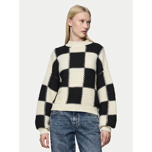 Pieces Sweter Namie 17151160 Beżowy Regular Fit ze sklepu MODIVO w kategorii Swetry damskie - zdjęcie 182705554
