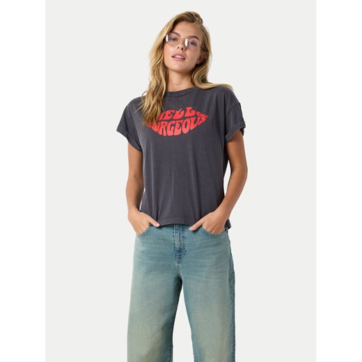 Noisy May T-Shirt 27030135 Szary Regular Fit ze sklepu MODIVO w kategorii Bluzki damskie - zdjęcie 182705563