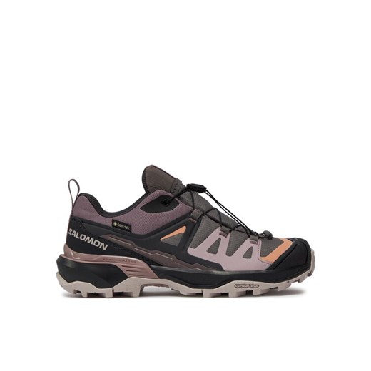 Salomon Sneakersy X Ultra 360 GORE-TEX L47449400 Fioletowy ze sklepu MODIVO w kategorii Buty trekkingowe damskie - zdjęcie 182705572