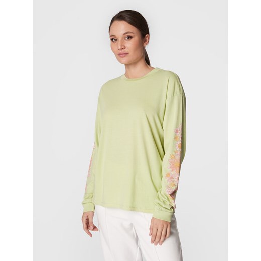 Billabong Bluzka Heartbreaker F3LS15 BIF2 Zielony Oversize ze sklepu MODIVO w kategorii Bluzki damskie - zdjęcie 182705580