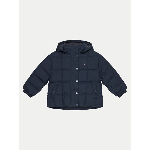 Tommy Hilfiger Kurtka puchowa KG0KG08392 M Granatowy Regular Fit ze sklepu MODIVO w kategorii Kurtki chłopięce - zdjęcie 182705681