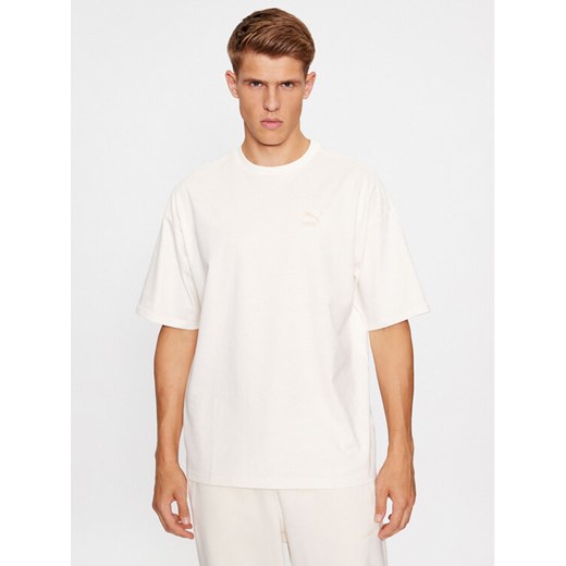 Puma T-Shirt Better Classics 621315 Écru Regular Fit ze sklepu MODIVO w kategorii T-shirty męskie - zdjęcie 182705704