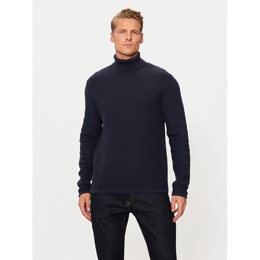 Jack&Jones Golf Cooper 12259310 Granatowy Regular Fit ze sklepu MODIVO w kategorii Swetry męskie - zdjęcie 182705794