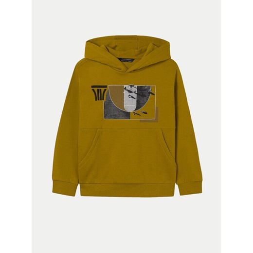 Mayoral Bluza 7452 Żółty Regular Fit ze sklepu MODIVO w kategorii Bluzy chłopięce - zdjęcie 182705802