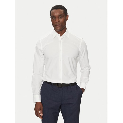 BOSS Koszula H-Hank-Kent-C3-214 50538949 Biały Slim Fit ze sklepu MODIVO w kategorii Koszule męskie - zdjęcie 182705803