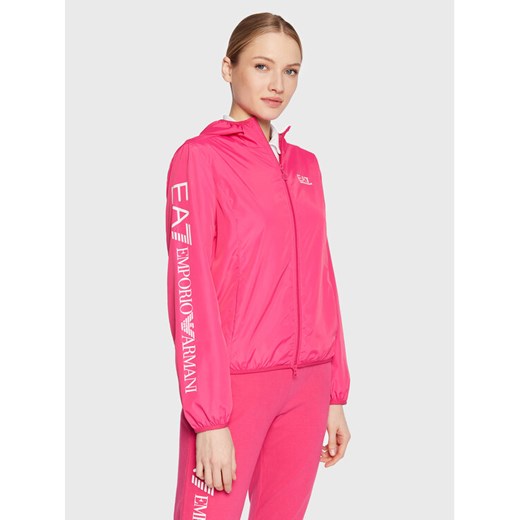 EA7 Emporio Armani Kurtka przejściowa 3RTB08 TN18Z 1417 Różowy Regular Fit ze sklepu MODIVO w kategorii Kurtki damskie - zdjęcie 182705820