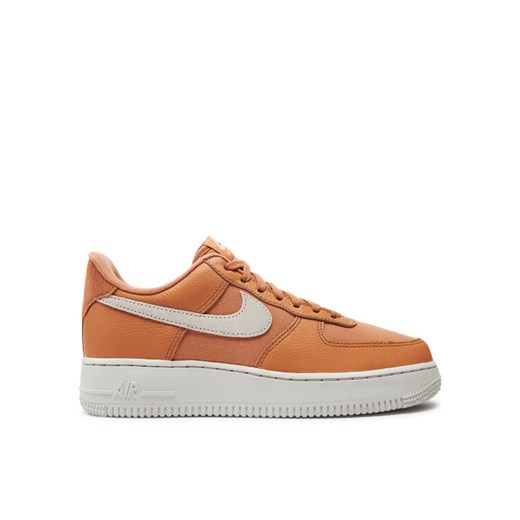 Nike Sneakersy Air Force 1 '07 Lx DV7186 200 Pomarańczowy ze sklepu MODIVO w kategorii Buty sportowe damskie - zdjęcie 182705821