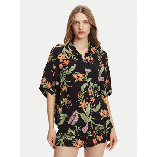 Roxy Koszula ERJWT03680 Czarny Relaxed Fit ze sklepu MODIVO w kategorii Koszule damskie - zdjęcie 182705840