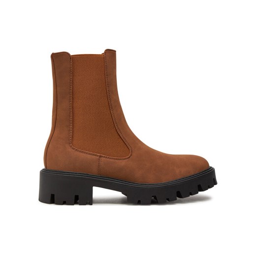 ONLY Shoes Sztyblety Onlbetty 15274563 Brązowy ze sklepu MODIVO w kategorii Botki - zdjęcie 182705852