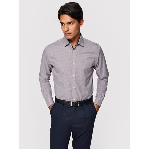Selected Homme Koszula New Mark 16058640 Kolorowy Slim Fit ze sklepu MODIVO w kategorii Koszule męskie - zdjęcie 182705864