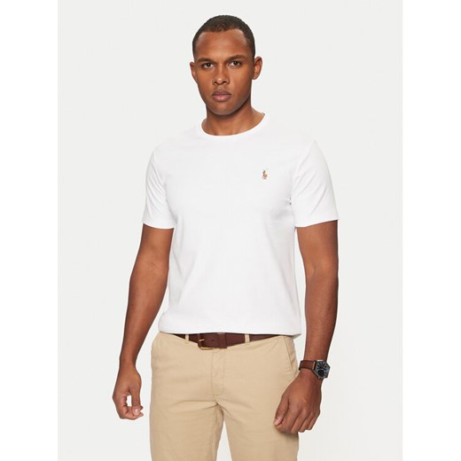 Polo Ralph Lauren T-Shirt 710740727 Biały Slim Fit ze sklepu MODIVO w kategorii T-shirty męskie - zdjęcie 182705930