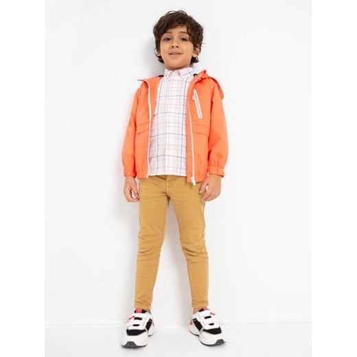 Mayoral Spodnie materiałowe 3517 Beżowy Skinny Fit ze sklepu MODIVO w kategorii Spodnie chłopięce - zdjęcie 182705974