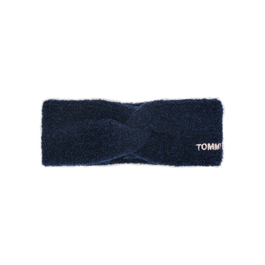 Tommy Hilfiger Opaska materiałowa AW0AW14041 Granatowy ze sklepu MODIVO w kategorii Opaski dziecięce - zdjęcie 182706050