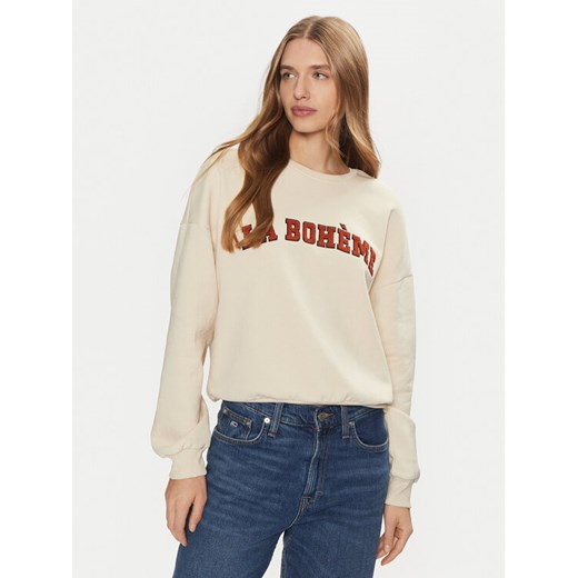 ONLY Bluza Toddy 15337200 Beżowy Oversize ze sklepu MODIVO w kategorii Bluzy damskie - zdjęcie 182706172