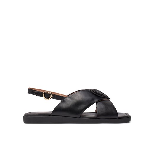 LOVE MOSCHINO Sandały JA16232G0IIE0000 Czarny Love Moschino 35 MODIVO