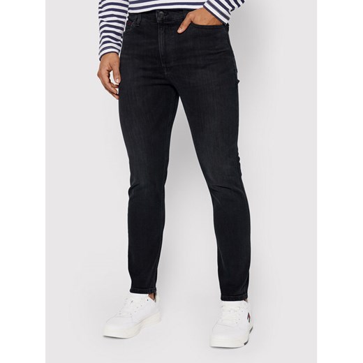 Tommy Jeans Jeansy Simon DM0DM09562 Czarny Skinny Fit ze sklepu MODIVO w kategorii Jeansy męskie - zdjęcie 182706303