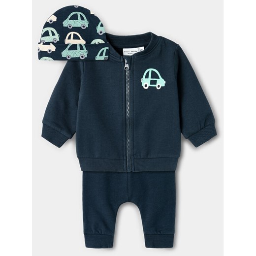 NAME IT Dres Vonne 13230068 Granatowy Regular Fit ze sklepu MODIVO w kategorii Dresy dla niemowlaka - zdjęcie 182706360