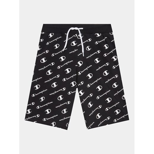 Champion Szorty sportowe 306297 Czarny Regular Fit ze sklepu MODIVO w kategorii Spodenki chłopięce - zdjęcie 182706380