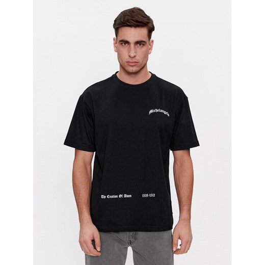 Only & Sons T-Shirt Apoh 22028207 Czarny Relaxed Fit ze sklepu MODIVO w kategorii T-shirty męskie - zdjęcie 182706431