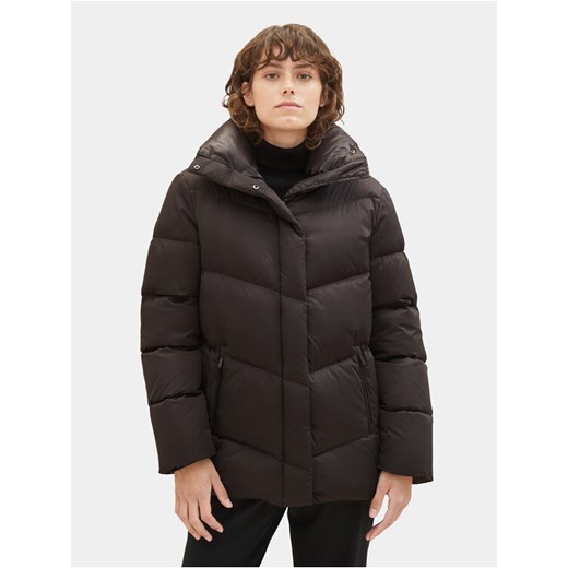 Tom Tailor Kurtka puchowa 1037572 Czarny Regular Fit ze sklepu MODIVO w kategorii Kurtki damskie - zdjęcie 182706481