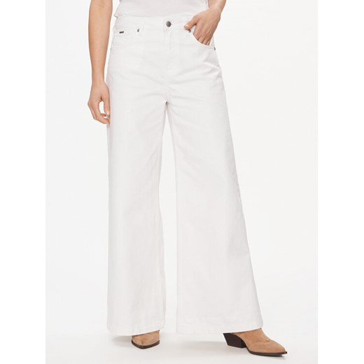 Pepe Jeans Jeansy PL204684 Biały Bootcut Fit ze sklepu MODIVO w kategorii Jeansy damskie - zdjęcie 182706514