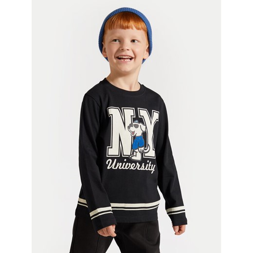 Coccodrillo Bluzka ZC4143104ABK Czarny Regular Fit ze sklepu MODIVO w kategorii T-shirty chłopięce - zdjęcie 182706550