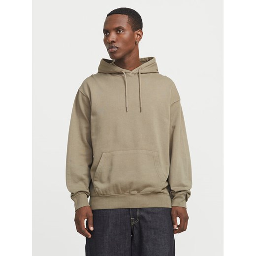 Jack&Jones Bluza Charge 12268272 Beżowy Loose Fit ze sklepu MODIVO w kategorii Bluzy męskie - zdjęcie 182706573