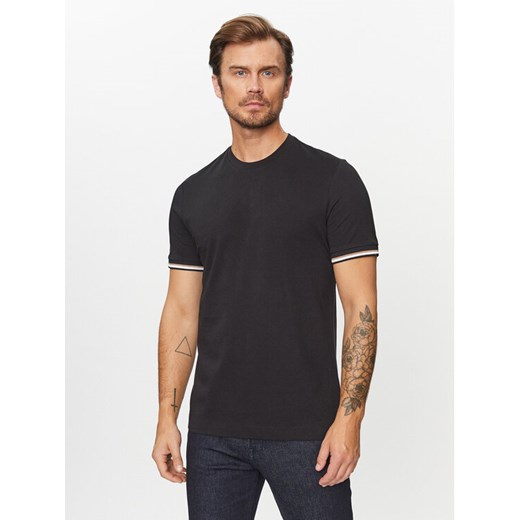 Boss T-Shirt Thompson 04 50501097 Czarny Regular Fit ze sklepu MODIVO w kategorii T-shirty męskie - zdjęcie 182706620