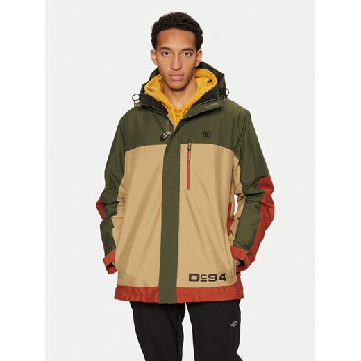 DC Kurtka snowboardowa Defiant ADYTJ03084 Zielony Standard Fit ze sklepu MODIVO w kategorii Kurtki męskie - zdjęcie 182706633