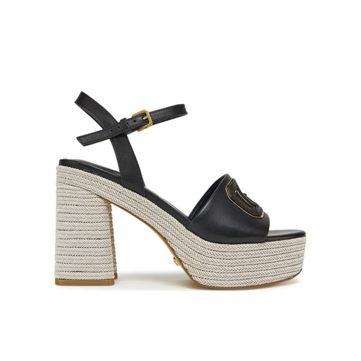 Guess Espadryle FLJFML LEA03 Czarny ze sklepu MODIVO w kategorii Espadryle damskie - zdjęcie 182706664