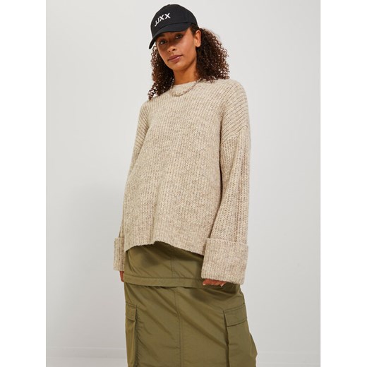 JJXX Sweter 12245453 Beżowy Relaxed Fit ze sklepu MODIVO w kategorii Swetry damskie - zdjęcie 182706683