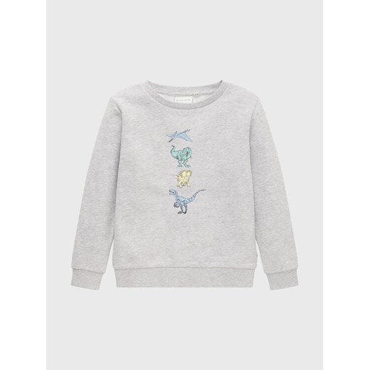 Tom Tailor Bluza 1033094 Szary Regular Fit ze sklepu MODIVO w kategorii Bluzy chłopięce - zdjęcie 182706740