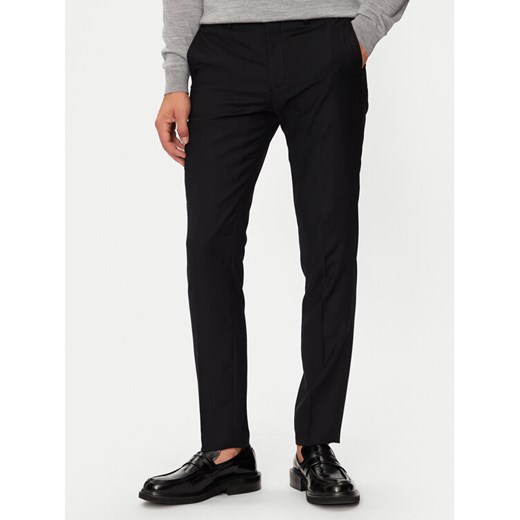 Jack&Jones Chinosy Solaris 12141112 Czarny Super Slim Fit ze sklepu MODIVO w kategorii Spodnie męskie - zdjęcie 182706752