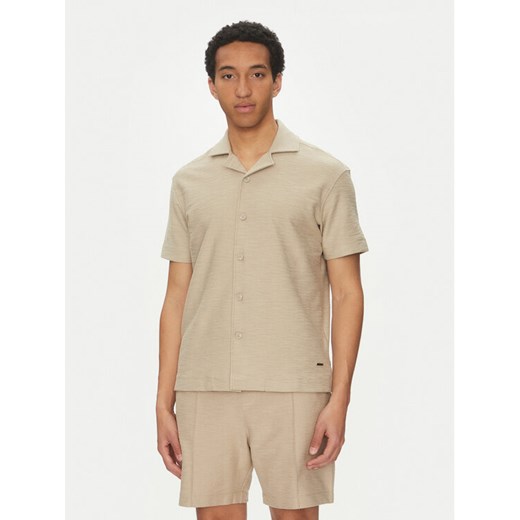 JOOP! Koszula 17 JJ-31Pedro 30045553 Beżowy Modern Fit ze sklepu MODIVO w kategorii Koszule męskie - zdjęcie 182706883