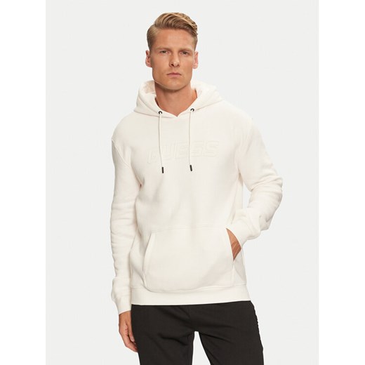 Guess Bluza Aldwin Z4YQ12 K9V31 Écru Regular Fit ze sklepu MODIVO w kategorii Bluzy męskie - zdjęcie 182707004