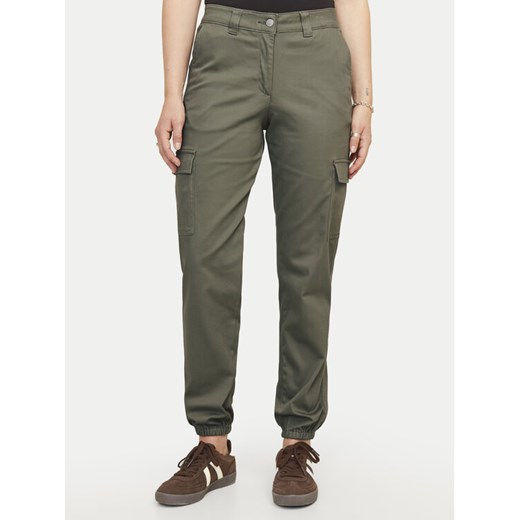 JJXX Joggery Kendal 12259034 Zielony Regular Fit ze sklepu MODIVO w kategorii Spodnie damskie - zdjęcie 182707122