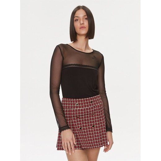Liu Jo Bluzka 5F3118 J5360 Czarny Regular Fit ze sklepu MODIVO w kategorii Bluzki damskie - zdjęcie 182707523