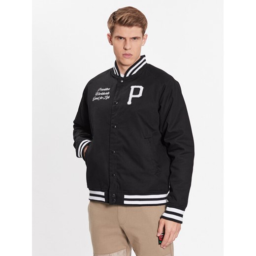 Primitive Kurtka bomber Union Varsity PA123104 Czarny Regular Fit ze sklepu MODIVO w kategorii Kurtki męskie - zdjęcie 182707540