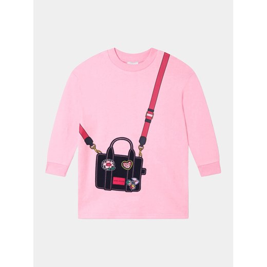 Marc Jacobs Sukienka codzienna W12456 Różowy Regular Fit ze sklepu MODIVO w kategorii Sukienki dziewczęce - zdjęcie 182707544