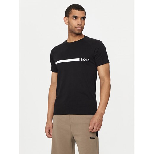 Boss T-Shirt 50517970 Czarny Slim Fit ze sklepu MODIVO w kategorii T-shirty męskie - zdjęcie 182707552